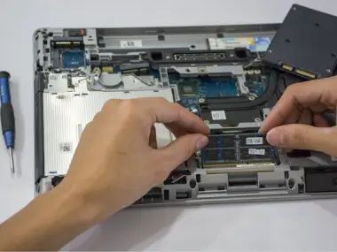 Repair and maintenance of damaged desktop PC computers