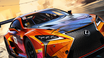 Futuristic Sports Car Design